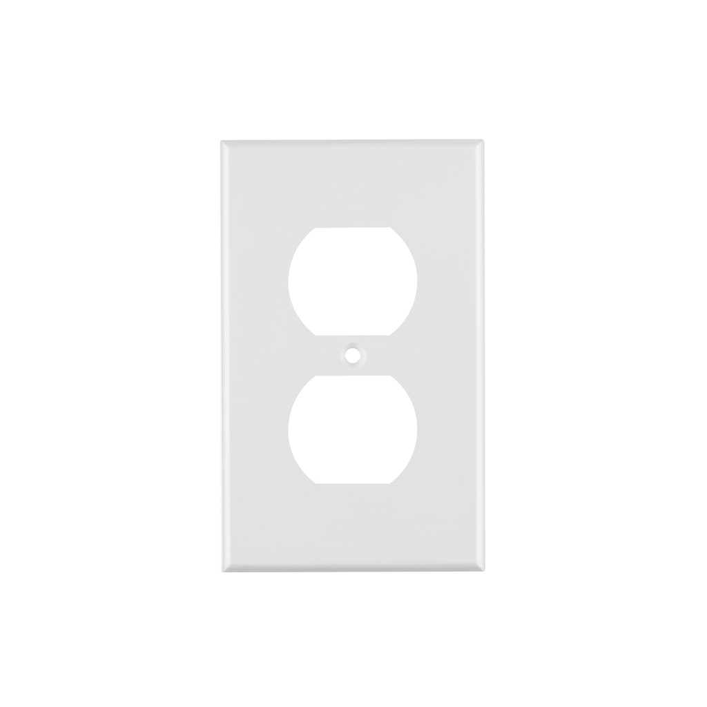 Placa de ABS dúplex, Standard, blanco Volteck - Pag 406