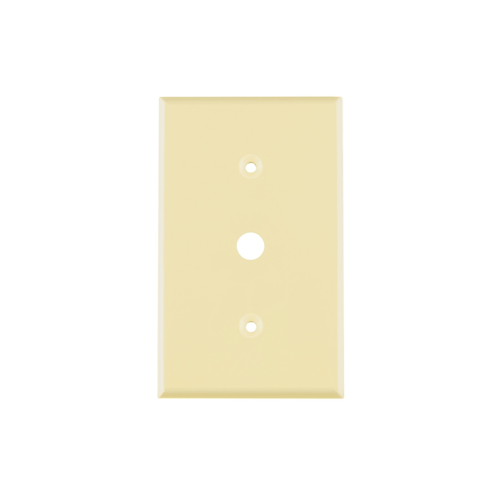 Placa de ABS para atenuador, Standard, marfil, Volteck