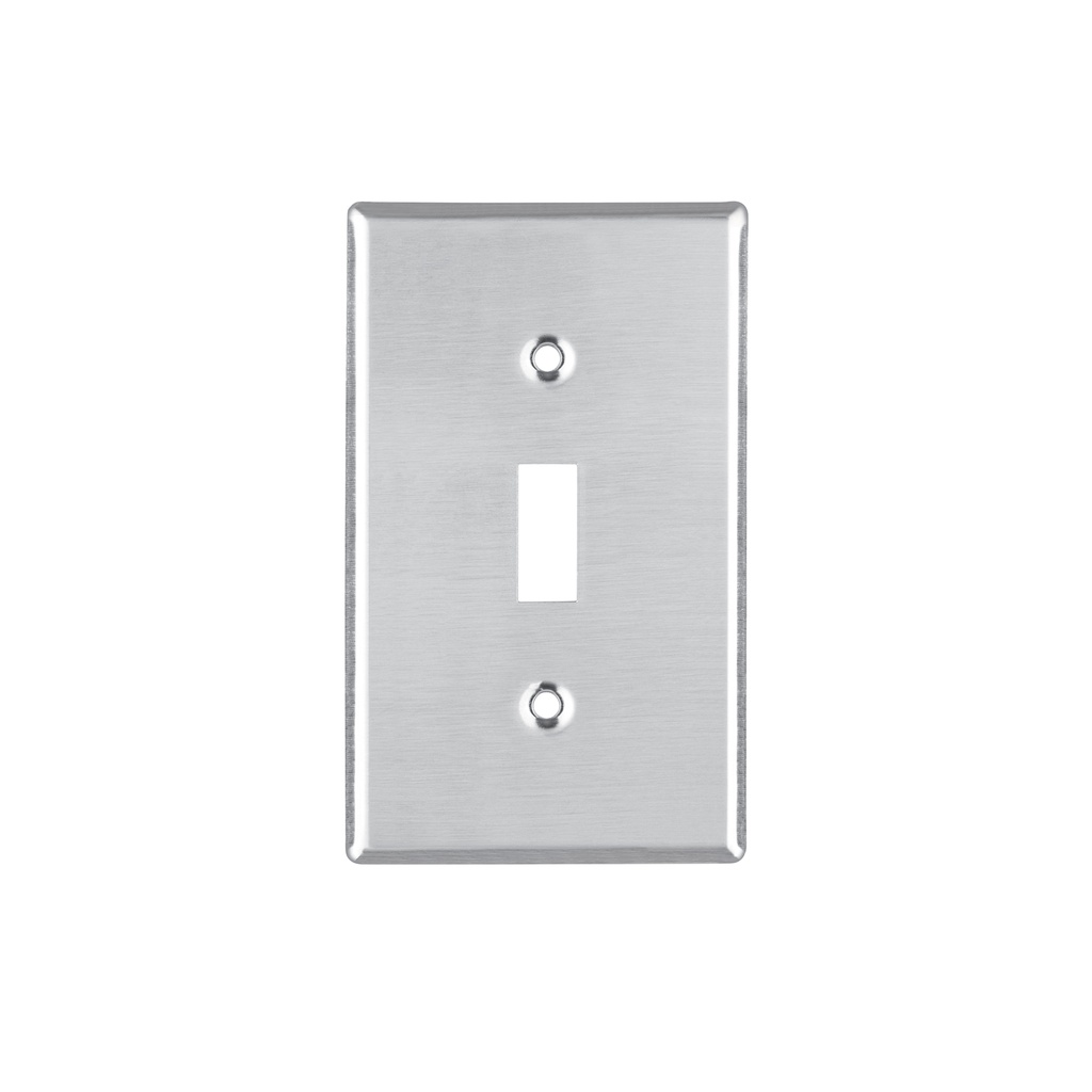 Placa de Acero Inox. para interruptor vertical, Standard - Pag 406