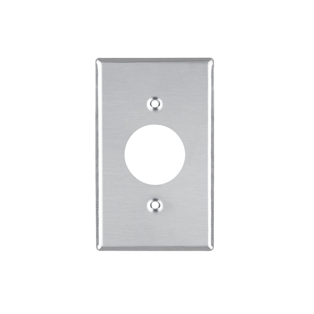Placa de Acero Inoxidable para contacto sencillo, Standard - Pag 406