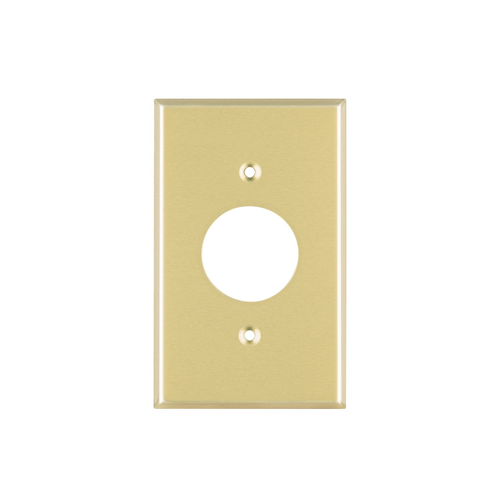 [T46414] Placa para contacto redondo, de aluminio, línea Standard