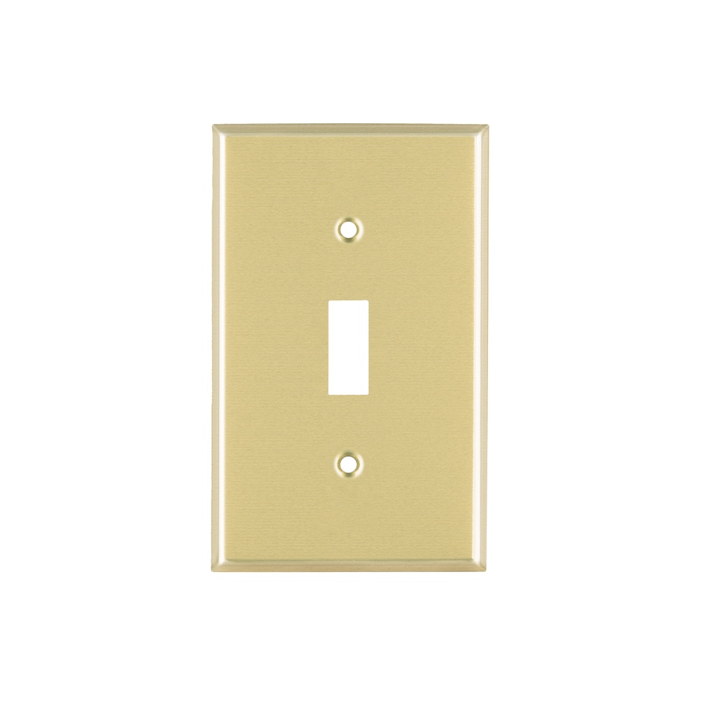 [T46417] Placa para interruptor vertical, de aluminio, línea Standard