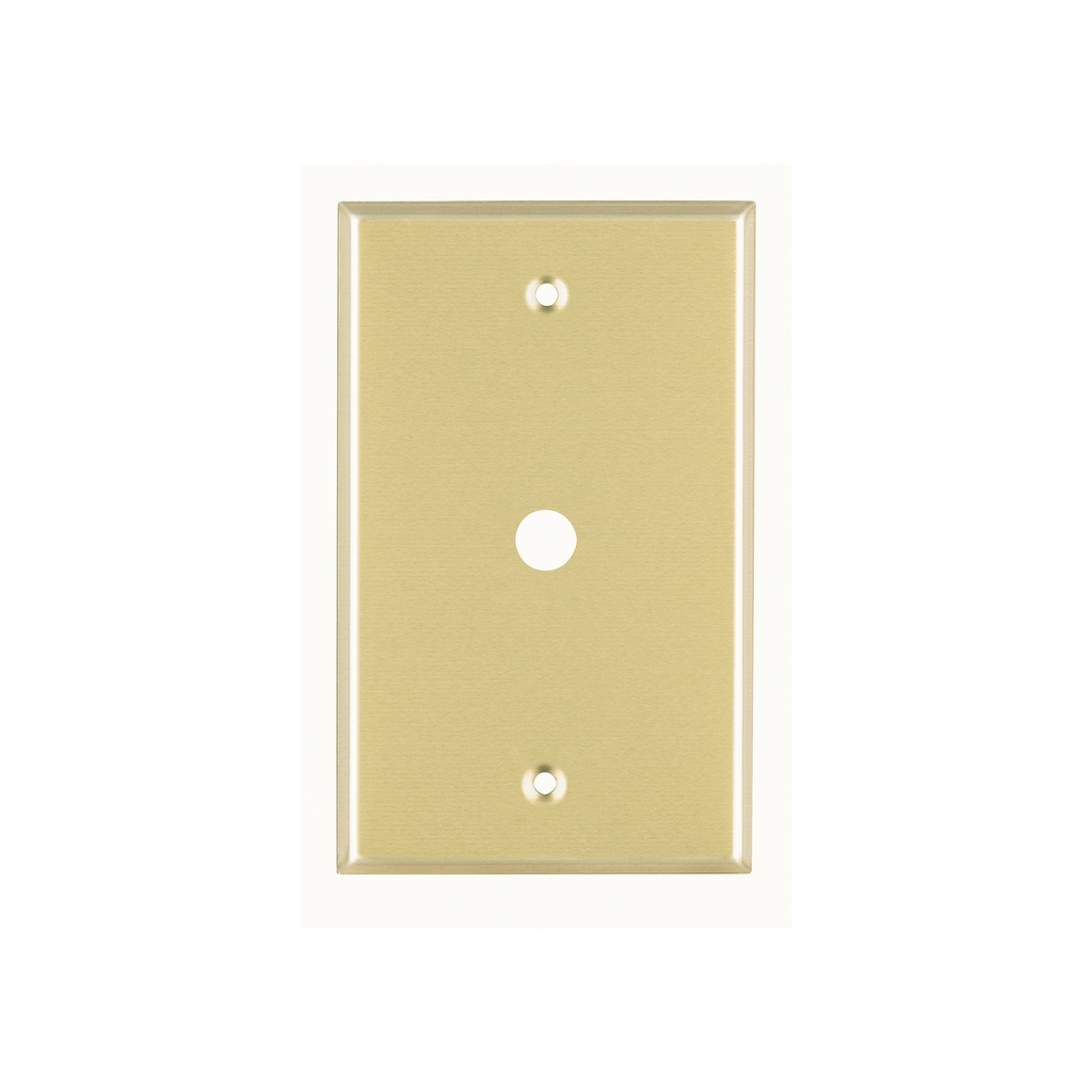 Placa pasacable de aluminio, línea Standard, Volteck