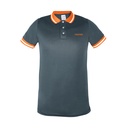 Playera tipo polo dry fit gris, para caballero, talla CH
