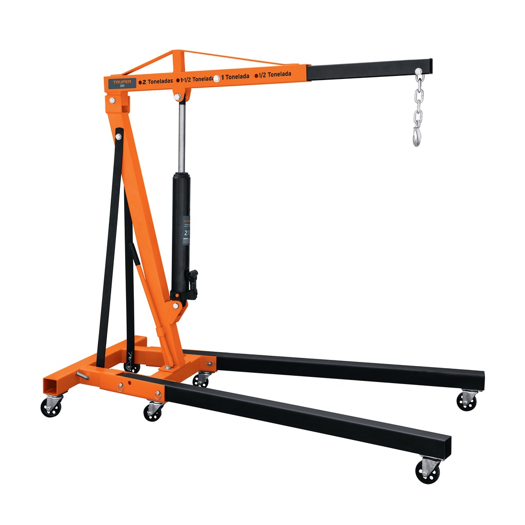 Pluma hidráulica 2 ton, plegable, Truper - Pag 323