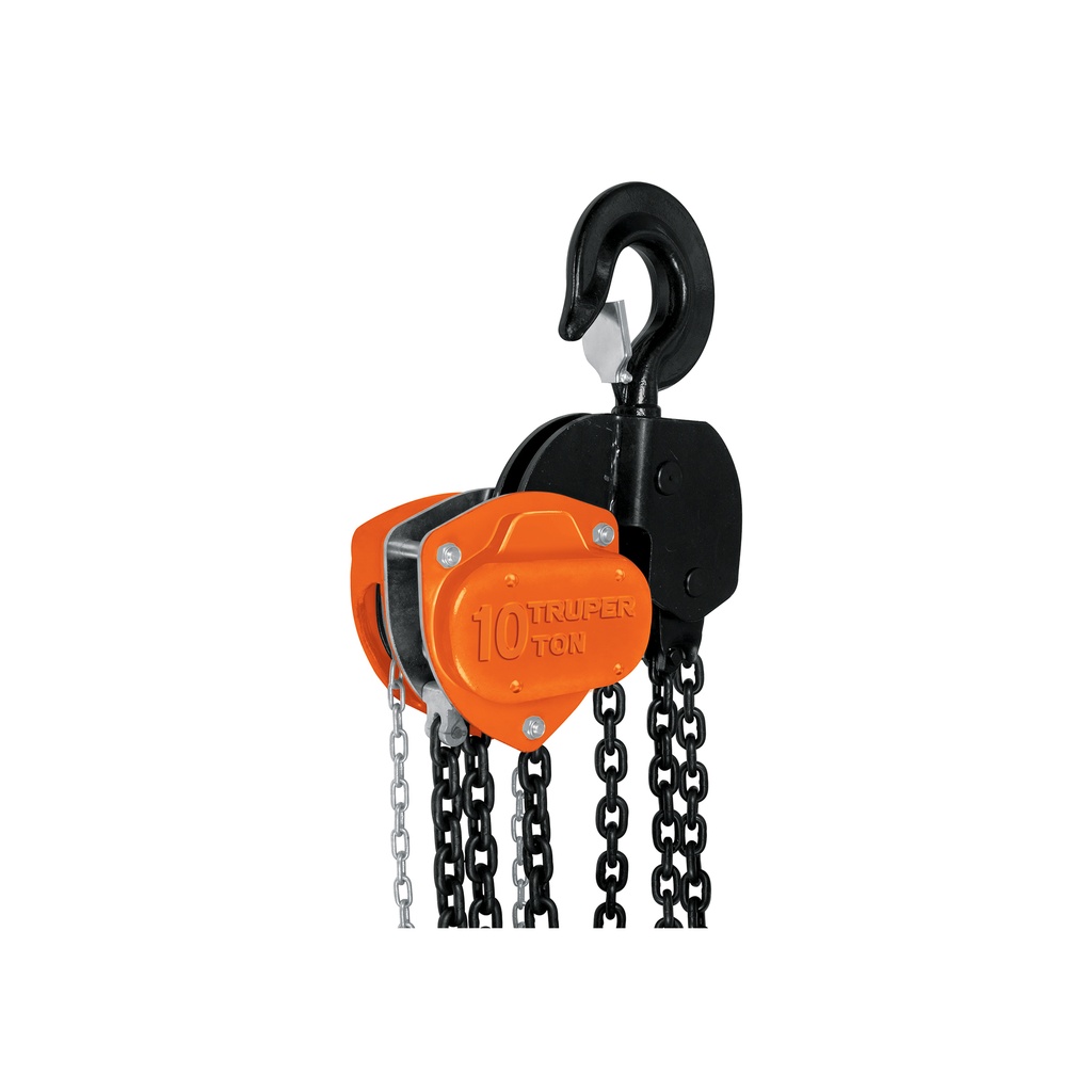 [T16829] Polipasto de cadena de 10 ton, Truper