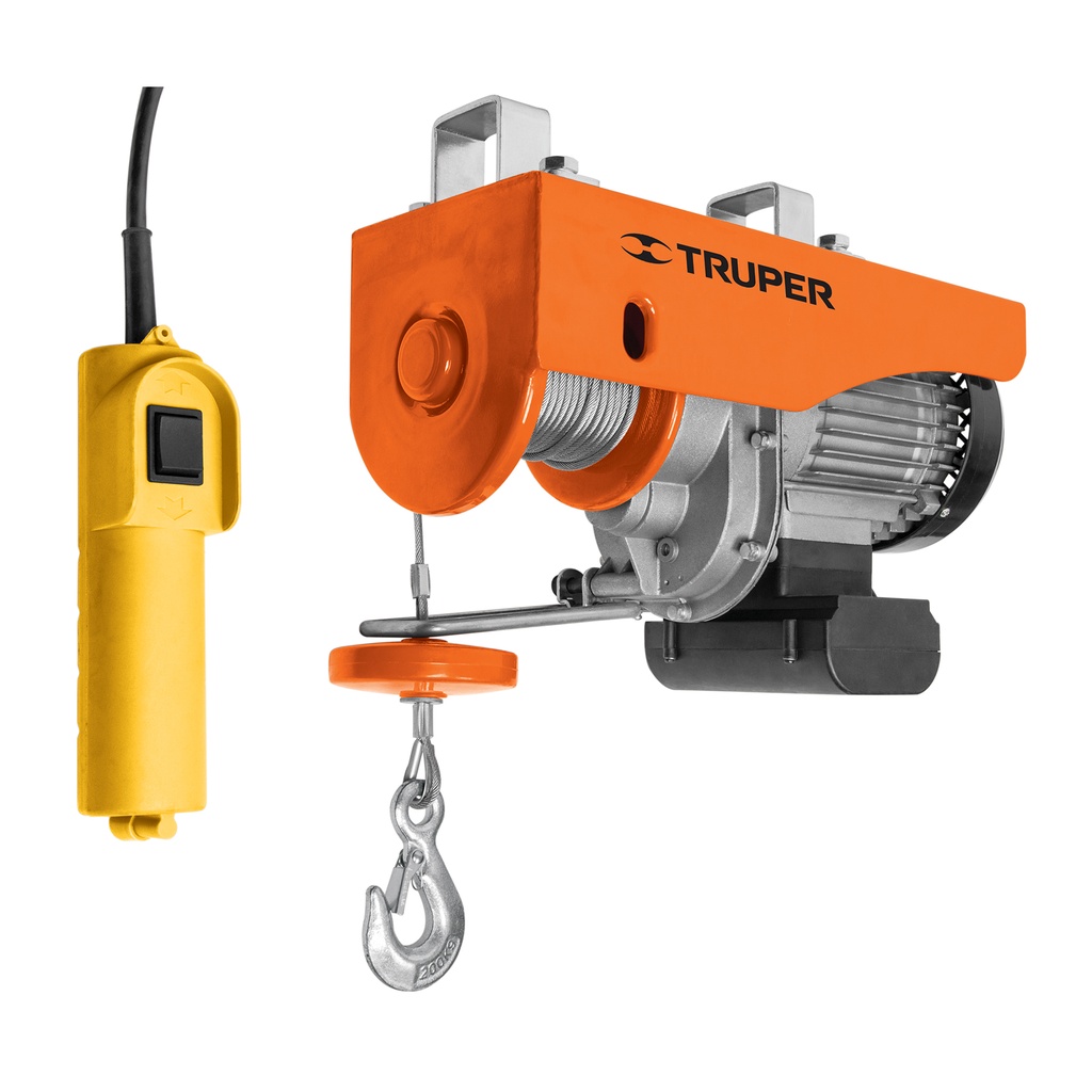 Polipasto eléctrico de 400 kg, Truper - Pag 319