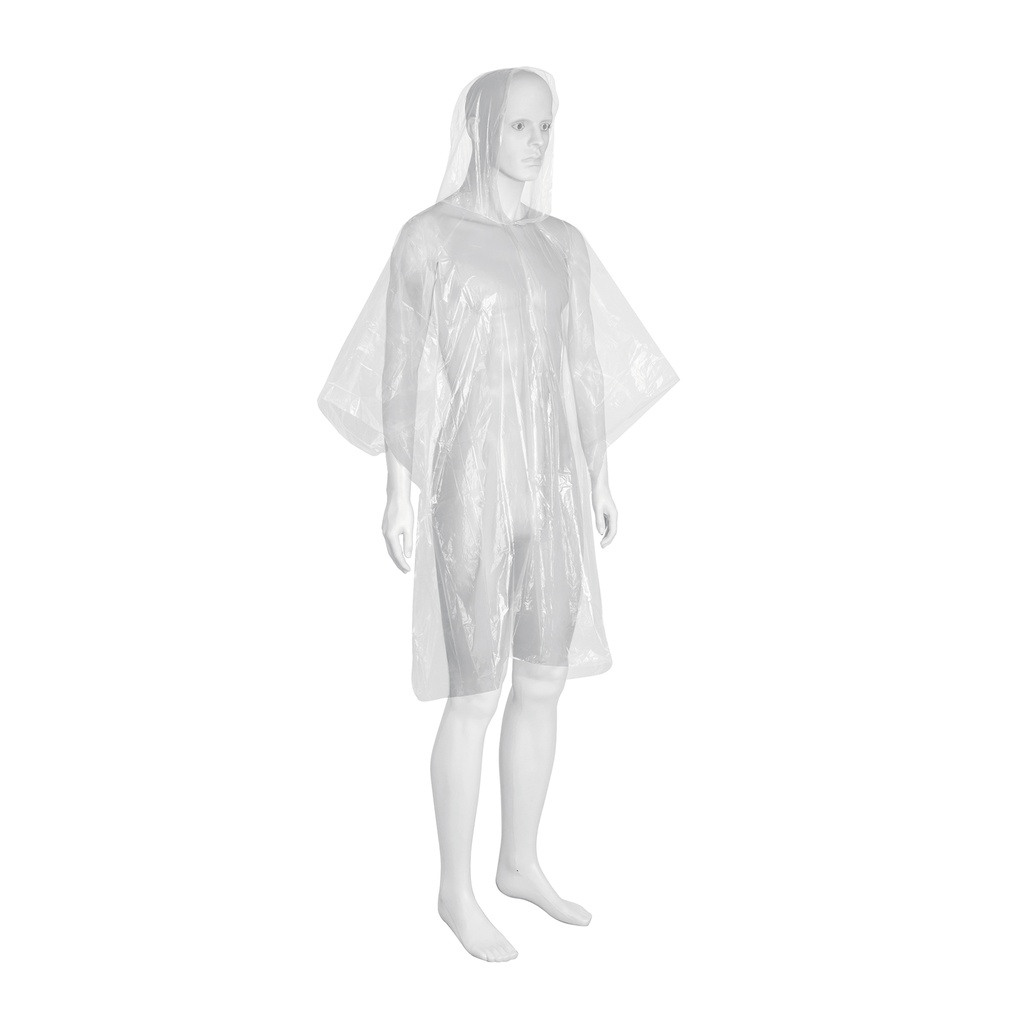 [T27089] Poncho o capamanga desechable de polietileno, Pretul