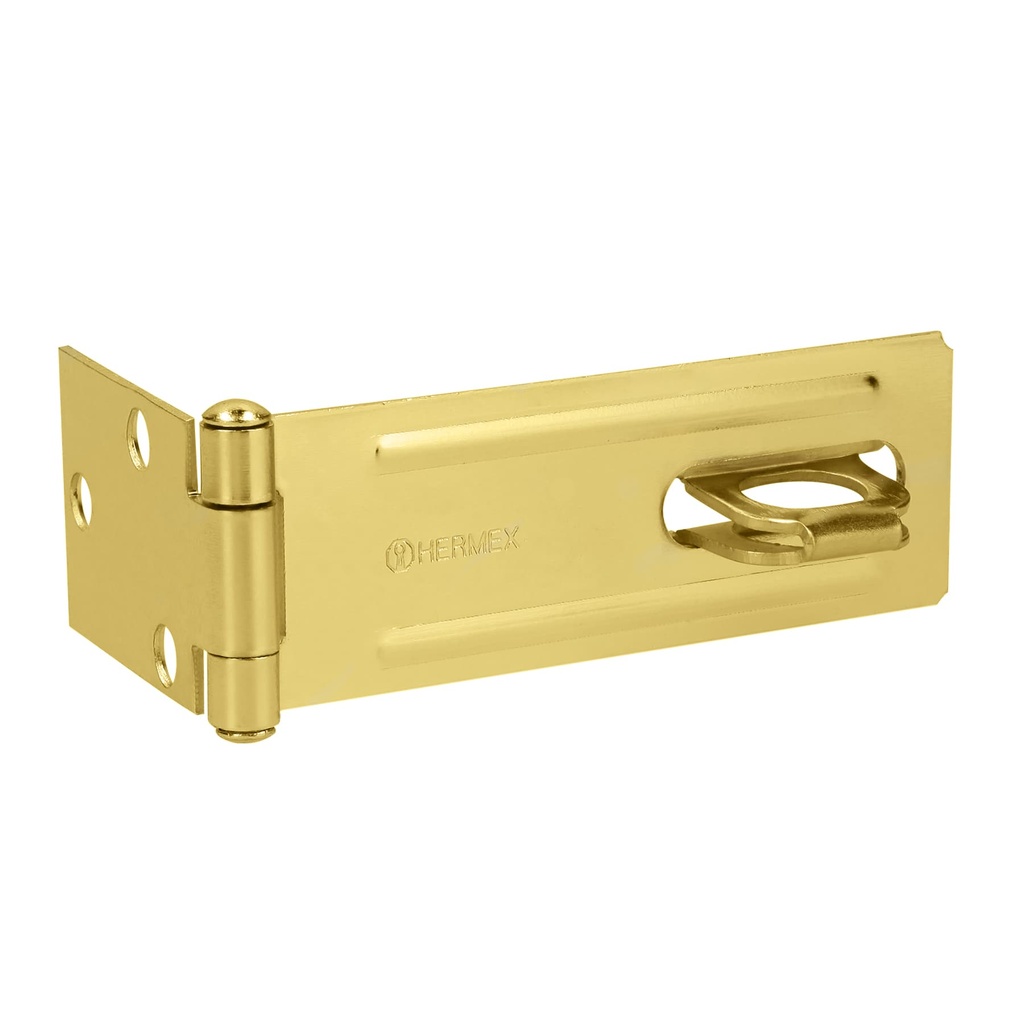 Portacandado de acero latonado 4-1/2', Hermex - Pag 593