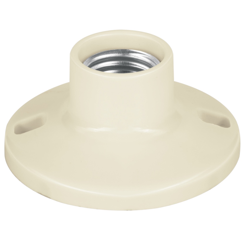 [T46519] Portalámpara de baquelita, 3-1/2', Volteck