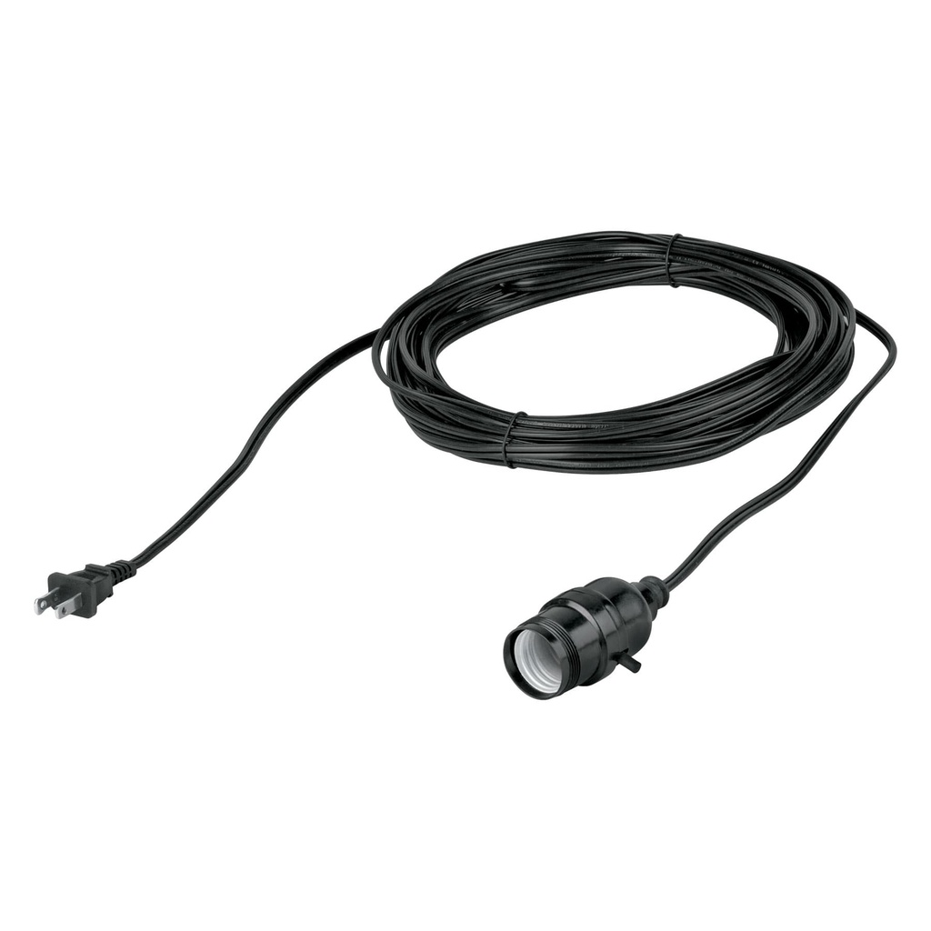 [T47144] Portalámparas con cable de 10 m, Volteck