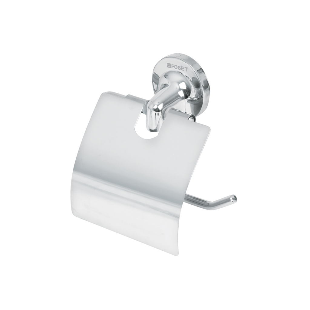 [T49397] Portarrollo con cubierta de acero inoxidable, Foset Aqua