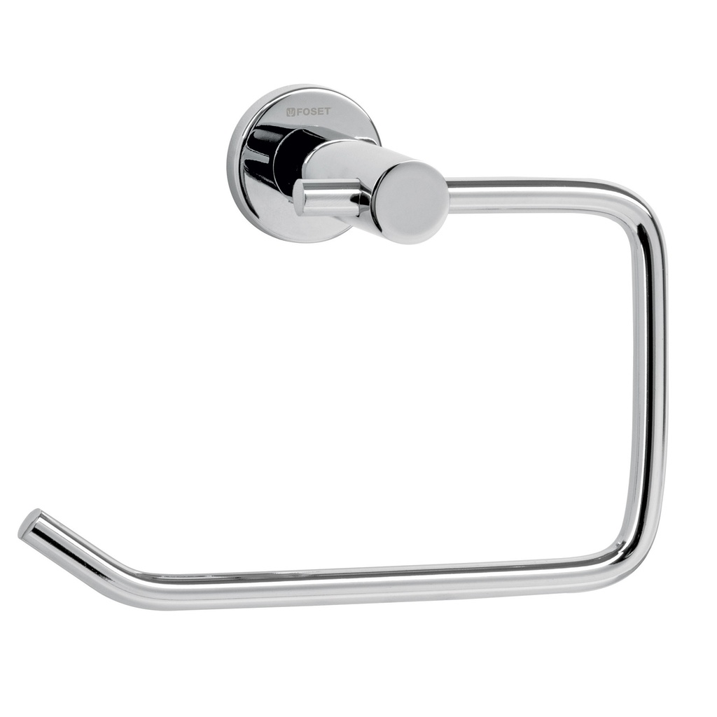 [T49671] Portarrollo metálico acabado cromo, Foset Element