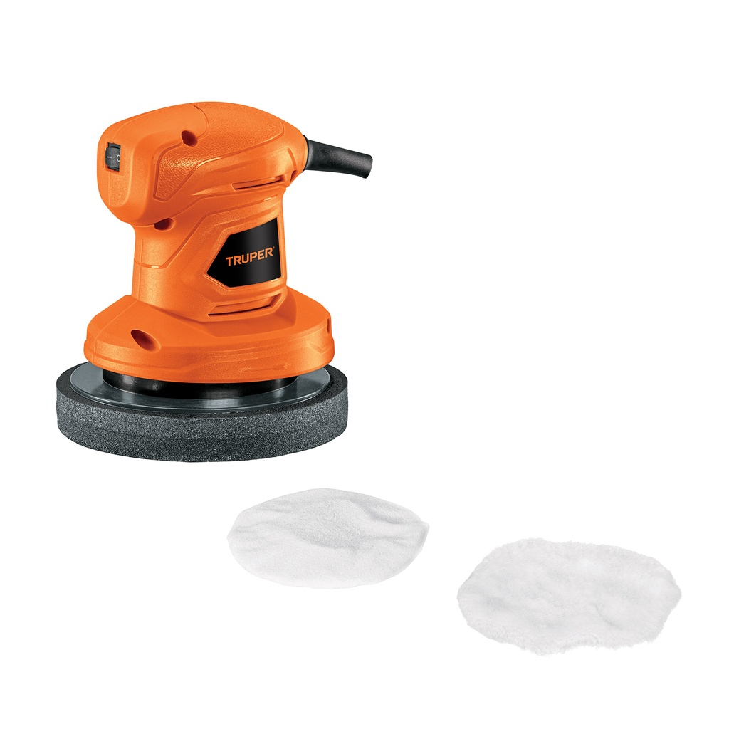 Pulidora orbital 6' de mano 45 W, Truper