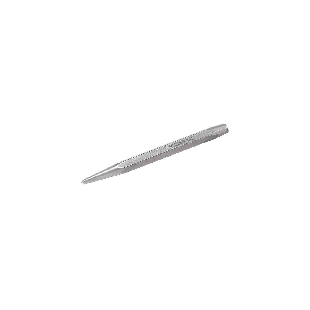 [T12218] Punzón 1/4' para barrenar, largo 4-1/4', Truper