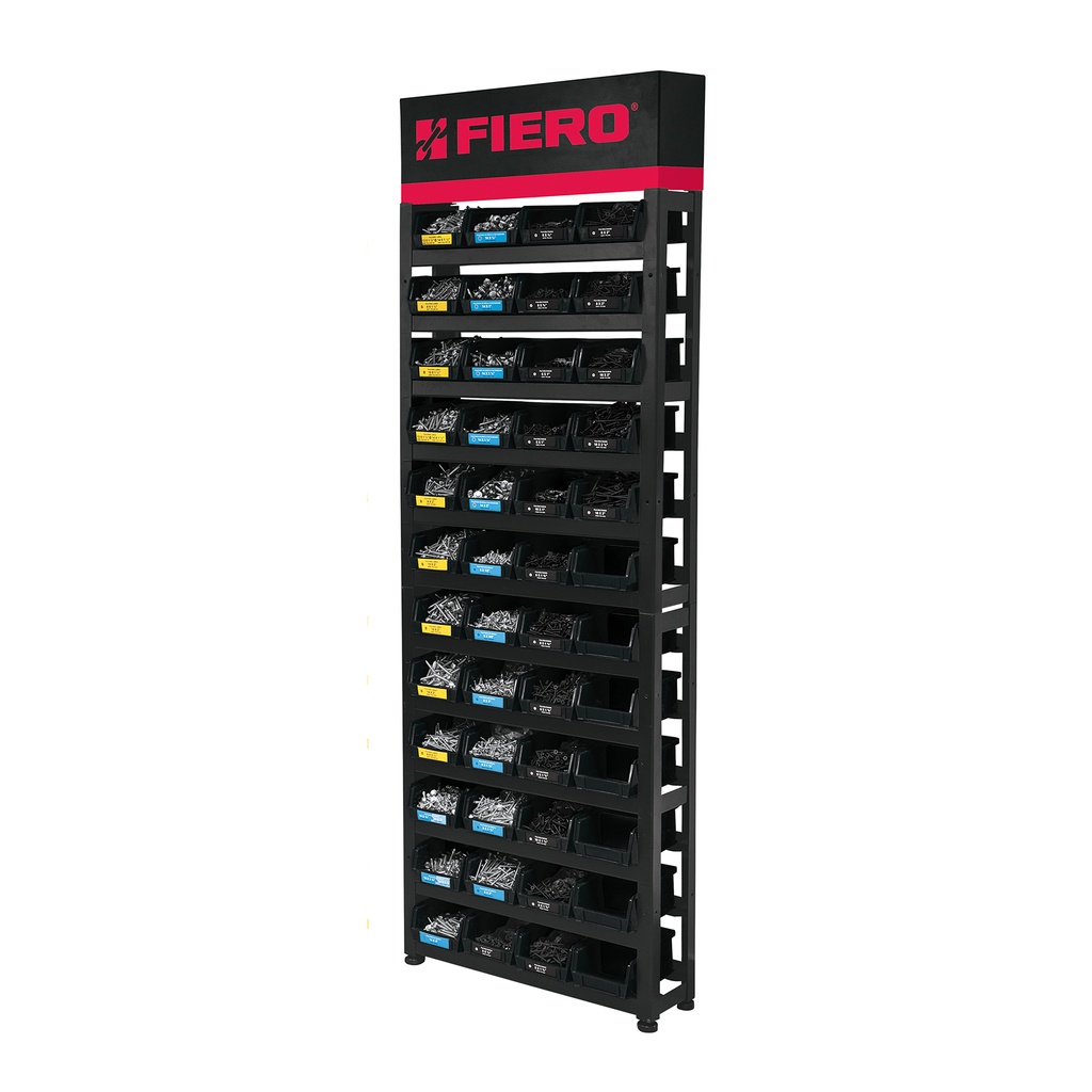 Rack modular para tornillos c/48 gavetas s/producto, Fiero