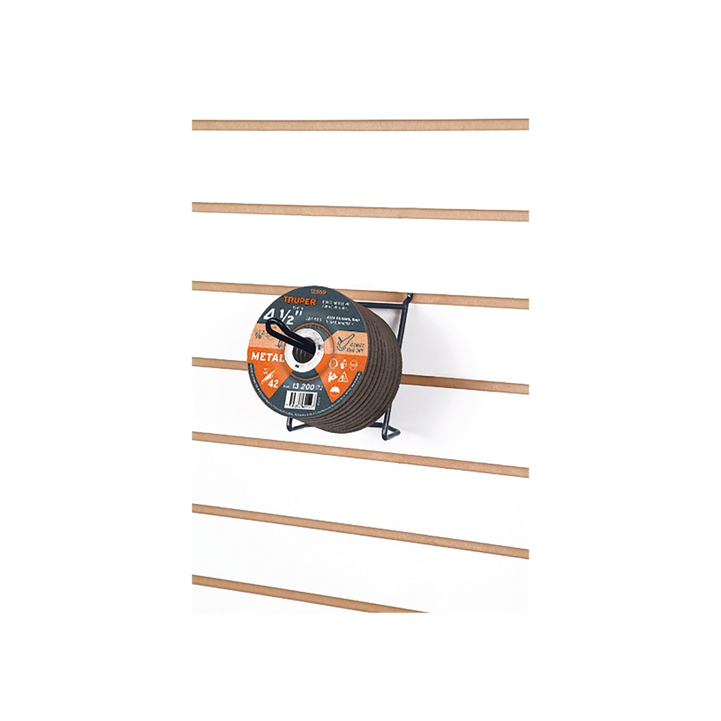 Rack para discos abrasivos 4-1/2', Truper