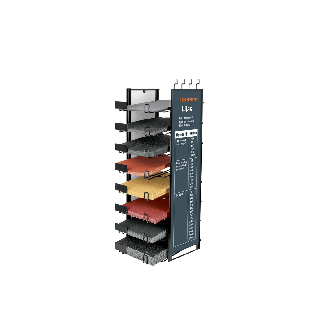 [T50208] Rack para lijas, Truper