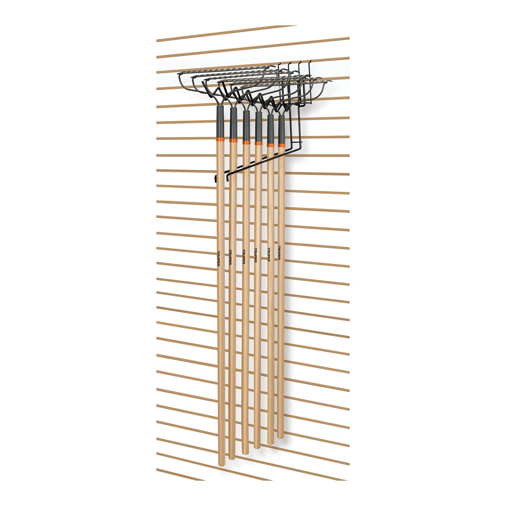 Rack para rastrillos jardineros 14 dientes, Truper