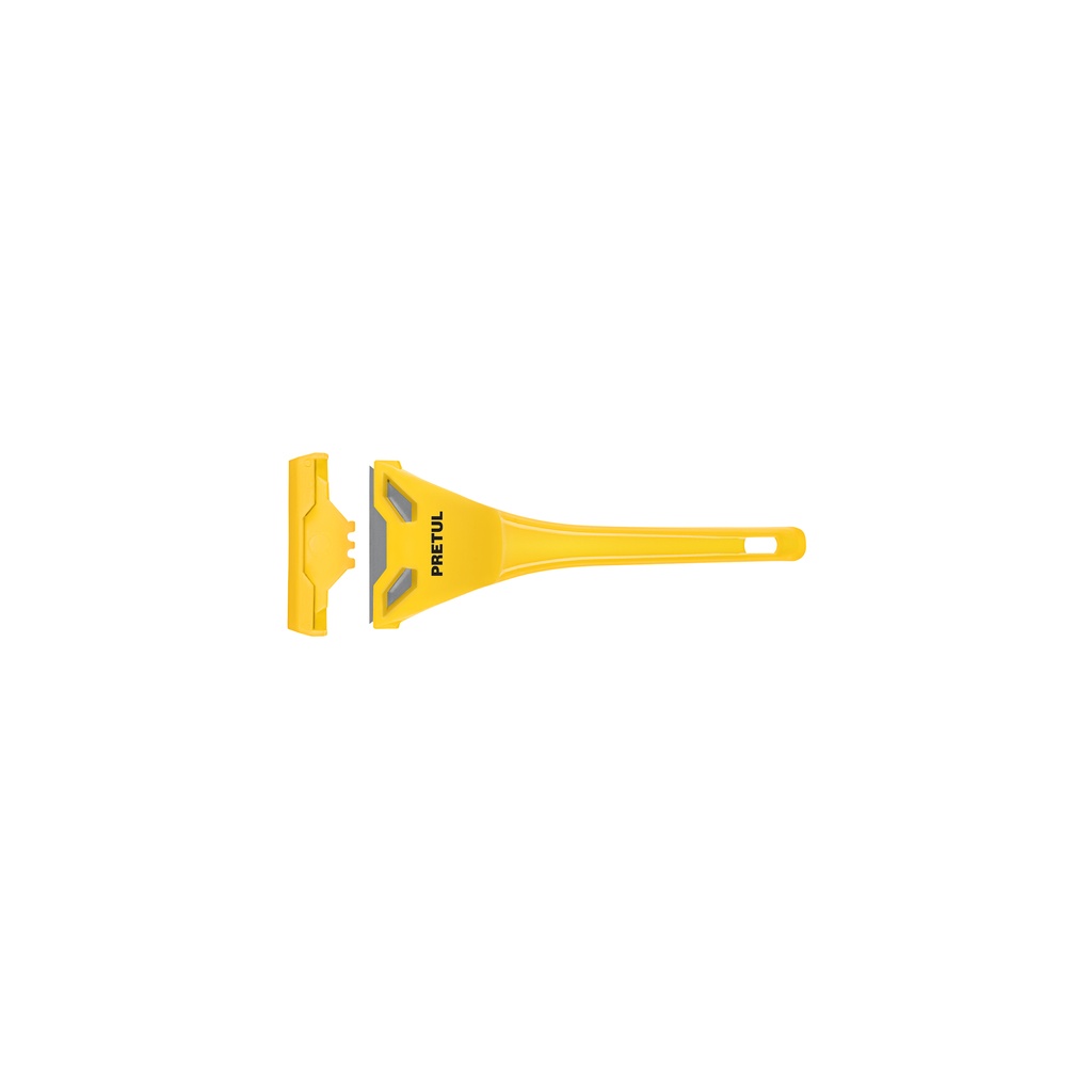 Raspador plástico con navaja de 2-3/8', Pretul