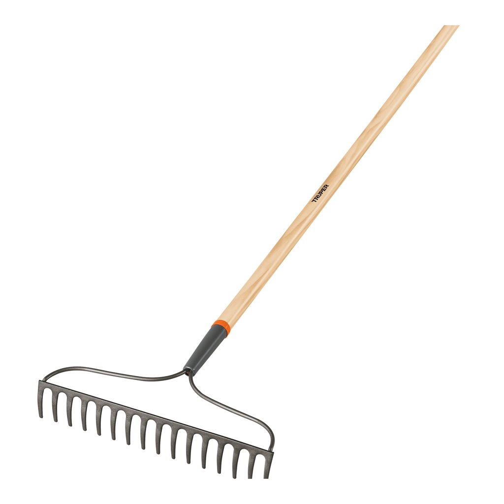 [T17882] Rastrillo jardinero Classic, 16 dientes, mango 54', Truper