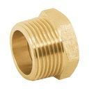 Reducción bushing de latón, 1' x 3/4', Foset