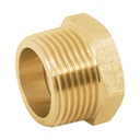 Reducción bushing de latón, 1' x 3/4', Foset - Pag 686