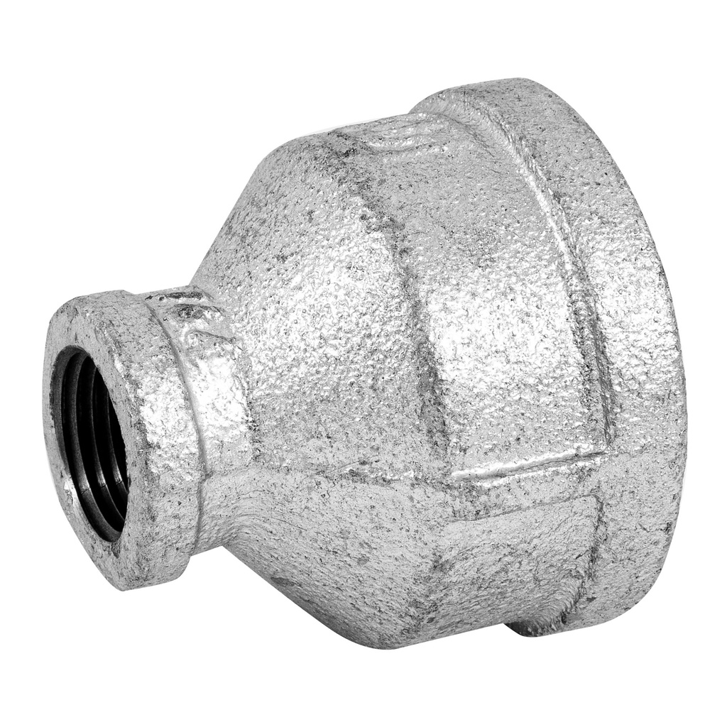 Reducción campana acero galvanizado 1-1/2' x 1/2', Foset - Pag 535