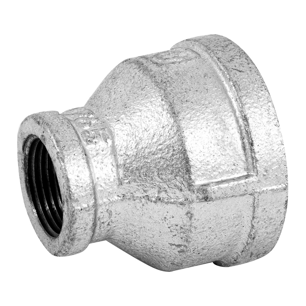 Reducción campana acero galvanizado 1-1/2' x 3/4', Foset - Pag 535