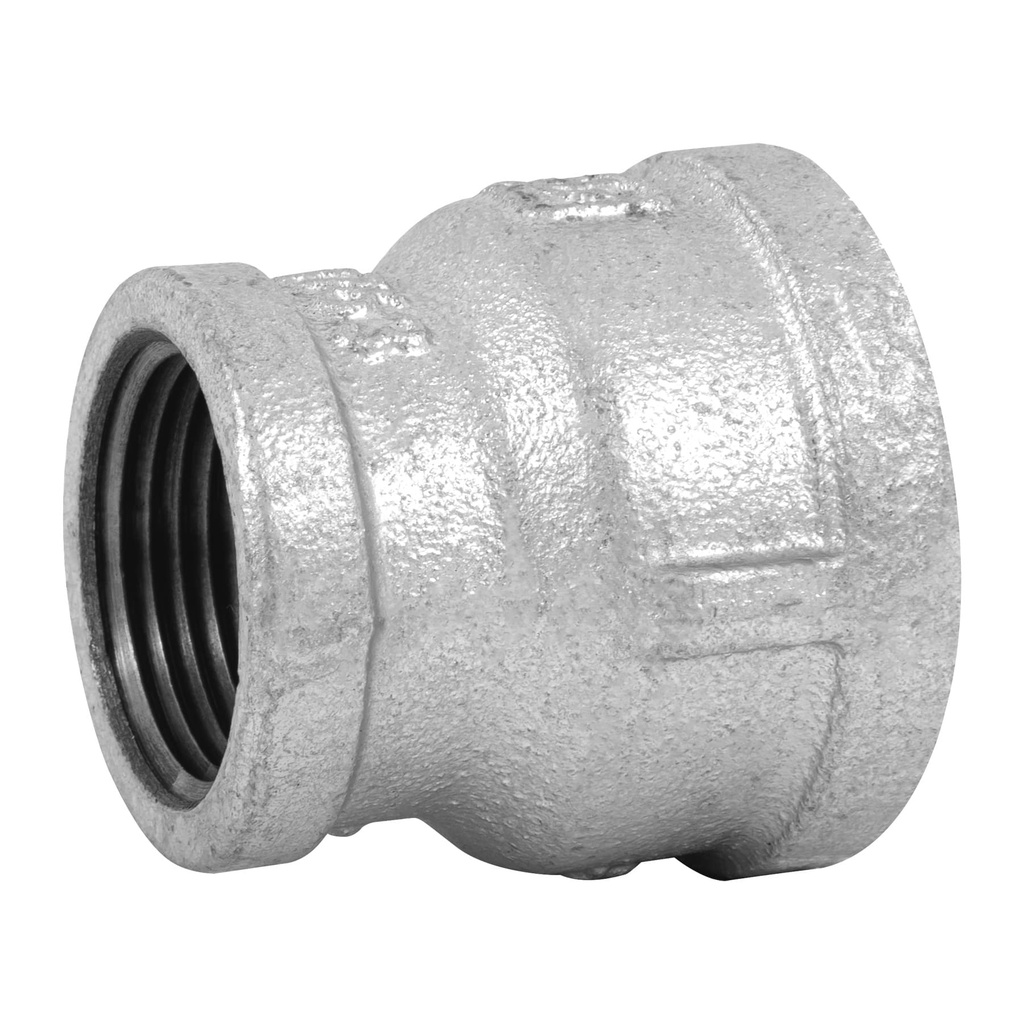 Reducción campana acero galvanizado 1-1/4' x 1', Foset - Pag 535
