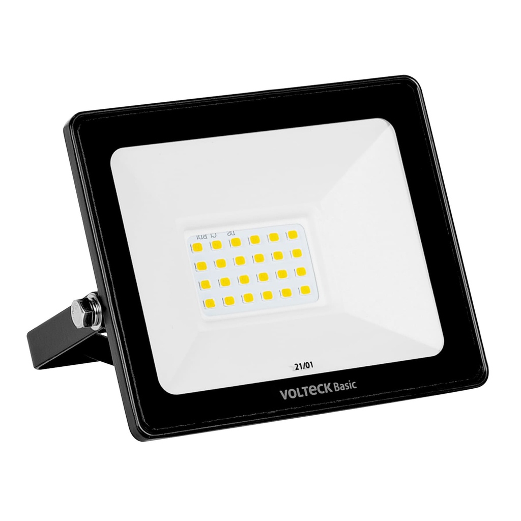 Reflector ultra delgado LED 20 W luz de día, Volteck Basic - Pag 462