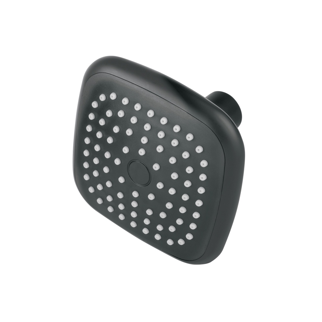 Regadera cuadrada de ABS 3-3/4' sin brazo, negro, Basic - Pag 473