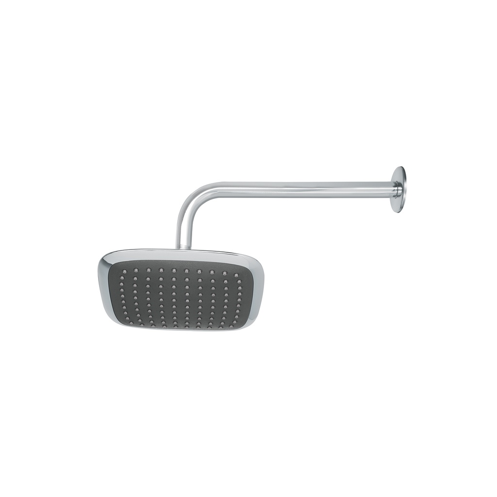 Regadera cuadrada plato ancho 8' brazo inox a muro, Aero - Pag 645