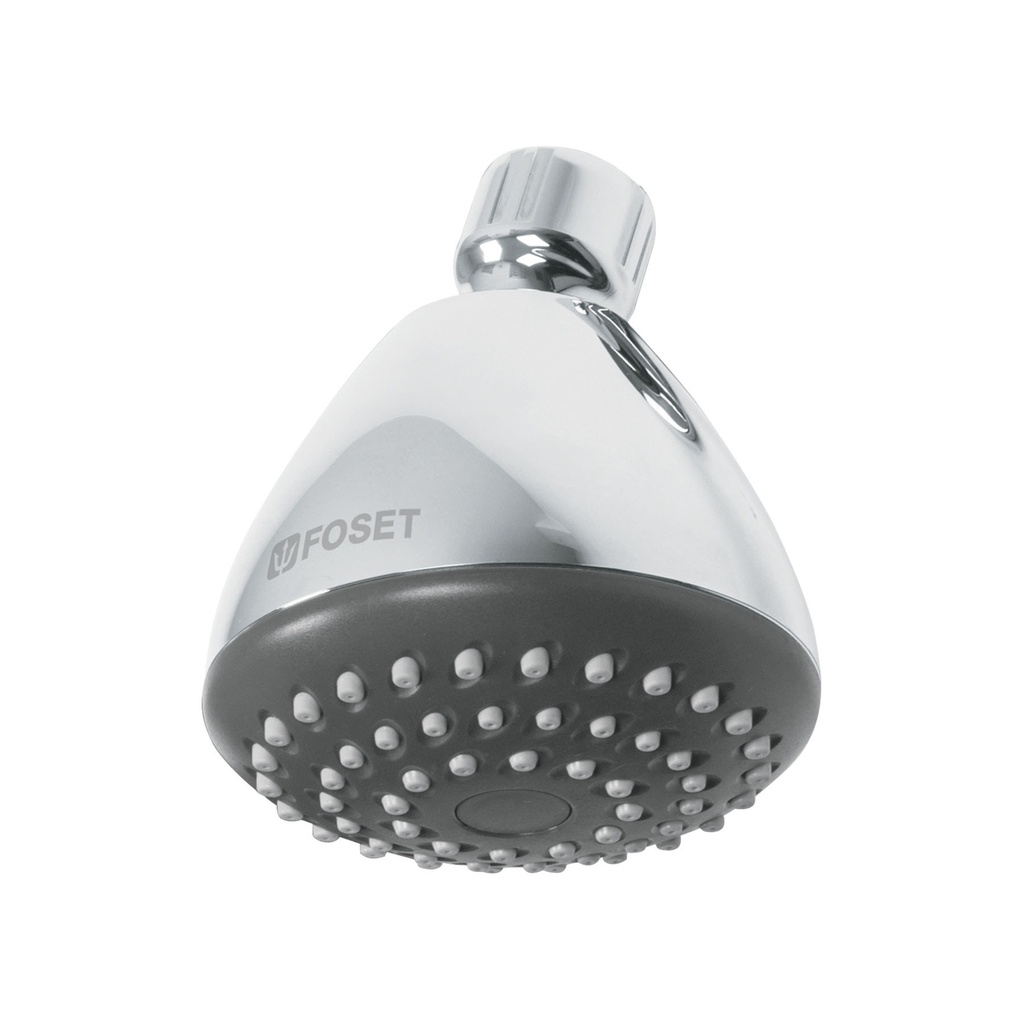 Regadera redonda 3-1/4' sin brazo, Foset Aero