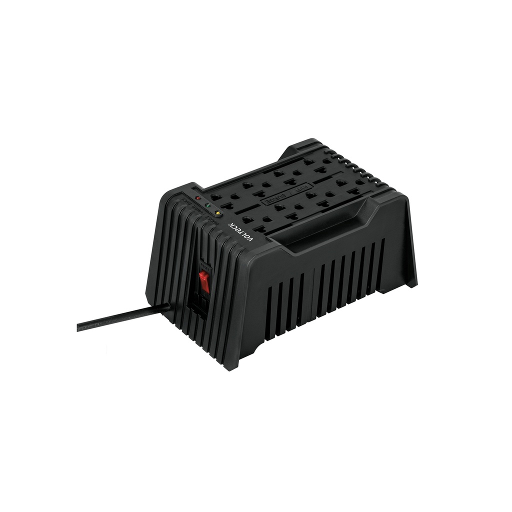 Regulador de voltaje de 1200 VA / 600 W 8 contactos, Volteck - Pag 427