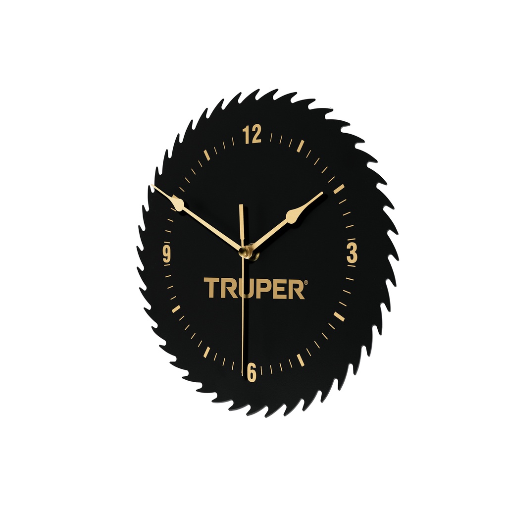 Reloj analógico de pared Truper