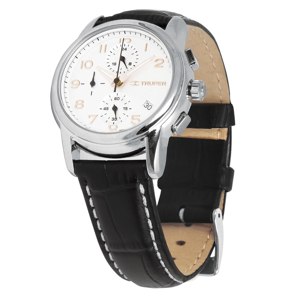 [T61070] Reloj para dama, correa de piel, Truper