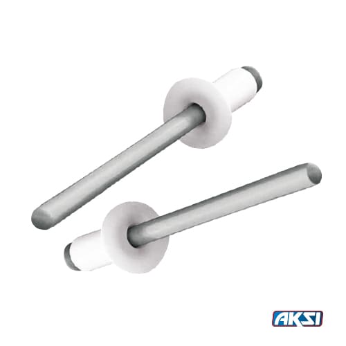 Remache blanco 46B 1/8"x3/8" (bolsa con 100 pzs)