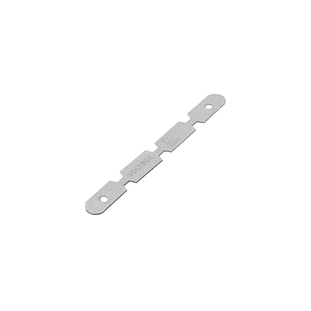 [T47284] Repuesto para fusible (listón) de 60 a, Volteck