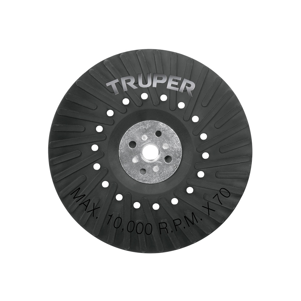 Respaldo para discos de lija 7', eje M14, Truper - Pag 197