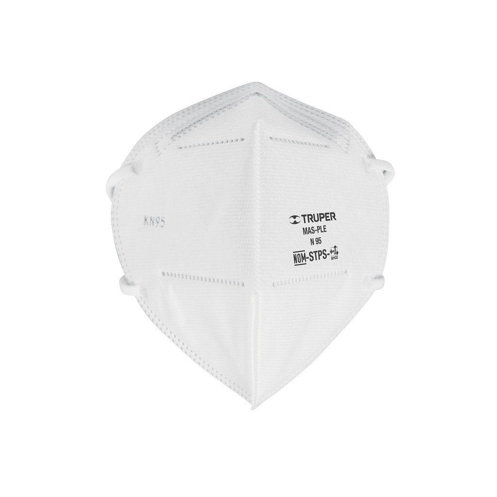[T14427] Respirador plegable N95, para polvos y partículas, Truper