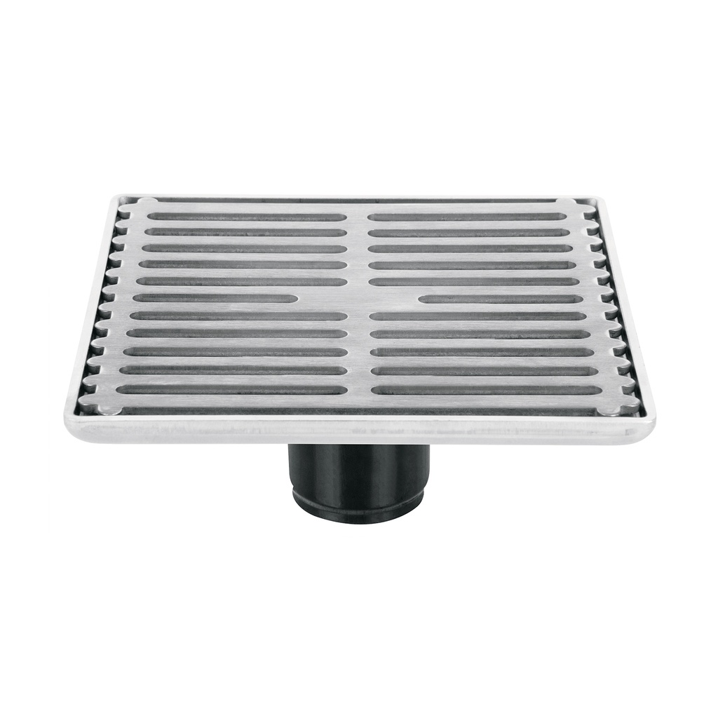 Resumidero cuadrado de acero inoxidable 6' x 6', Foset