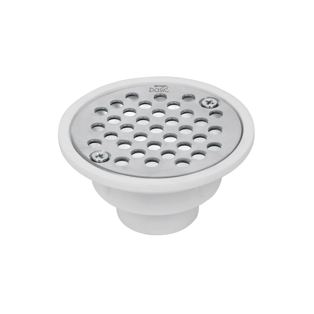 [T49426] Resumidero polipropileno, redondo, modelo 'C', 3-3/4', Basic