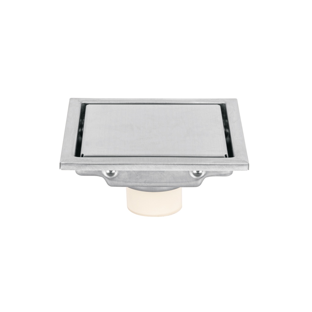 Resumidero reversible de 4', anti olores, acero inox, Aqua