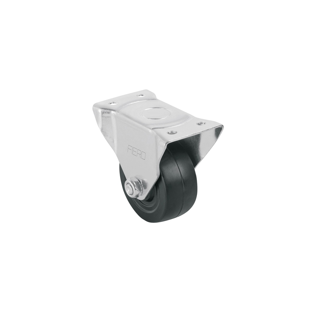 Rodaja hule 3', placa fija con buje, carga 90 kg, Fiero - Pag 753
