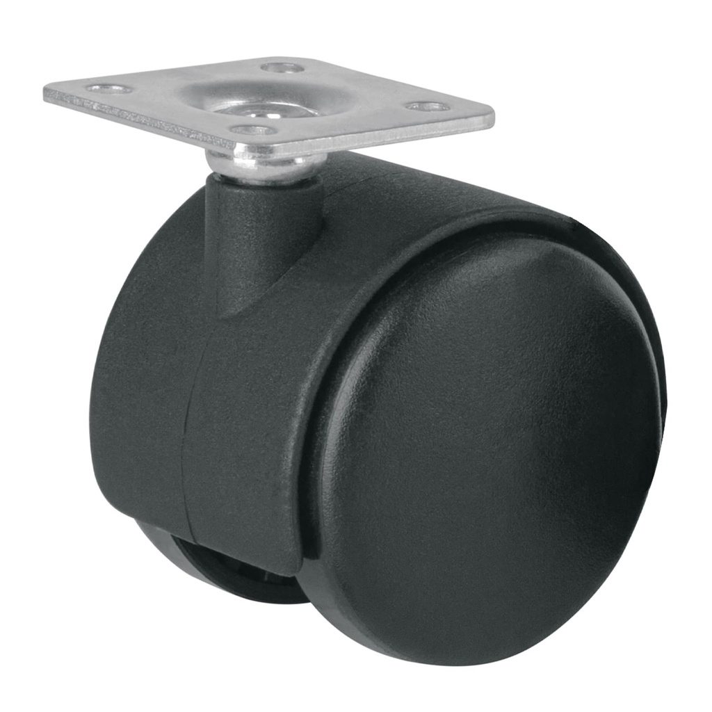 Rodaja tipo yoyo de 50 mm con placa, sin freno, Fiero - Pag 752