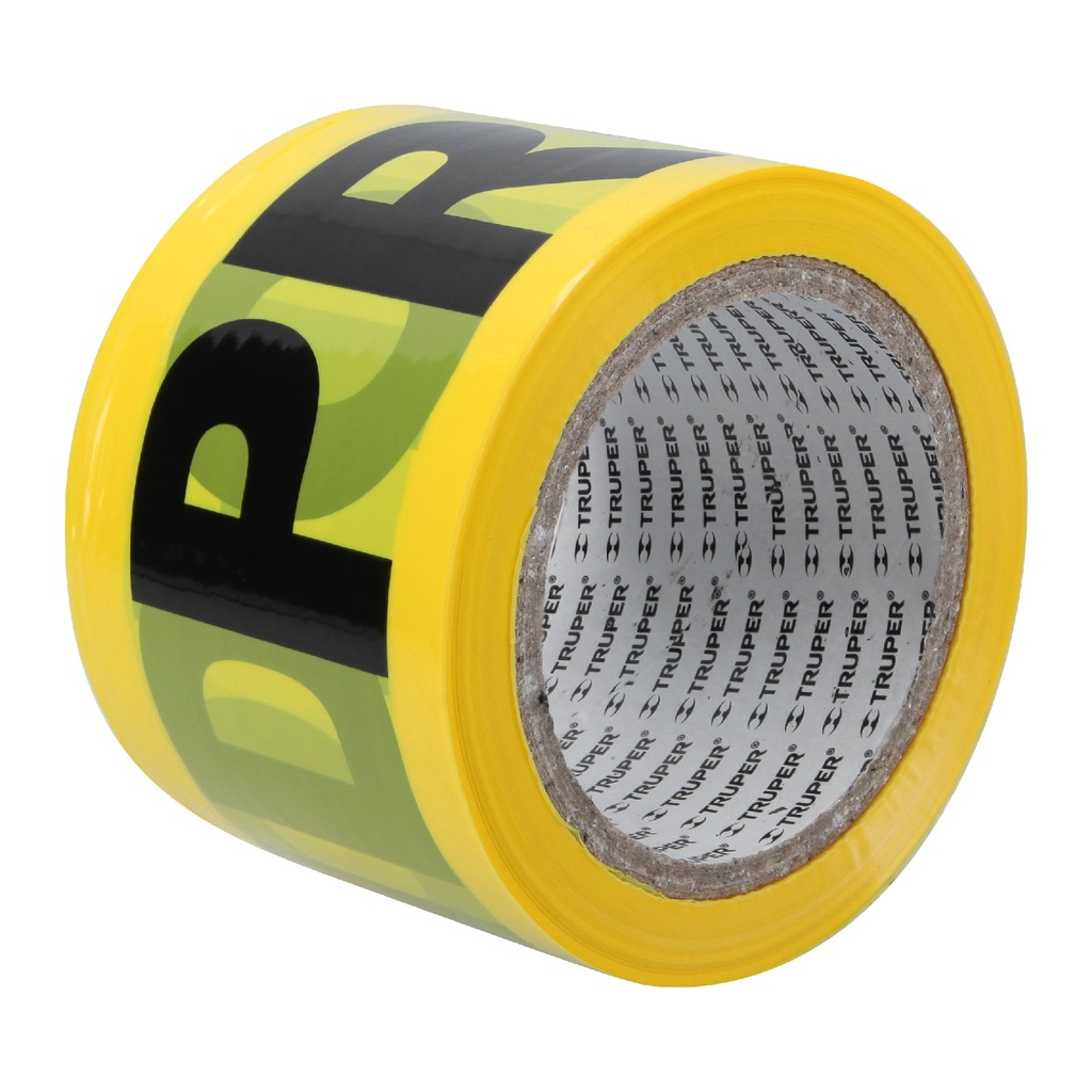[T13995] Rollo de 100 m de cinta delimitadora 'Prohibido', Truper