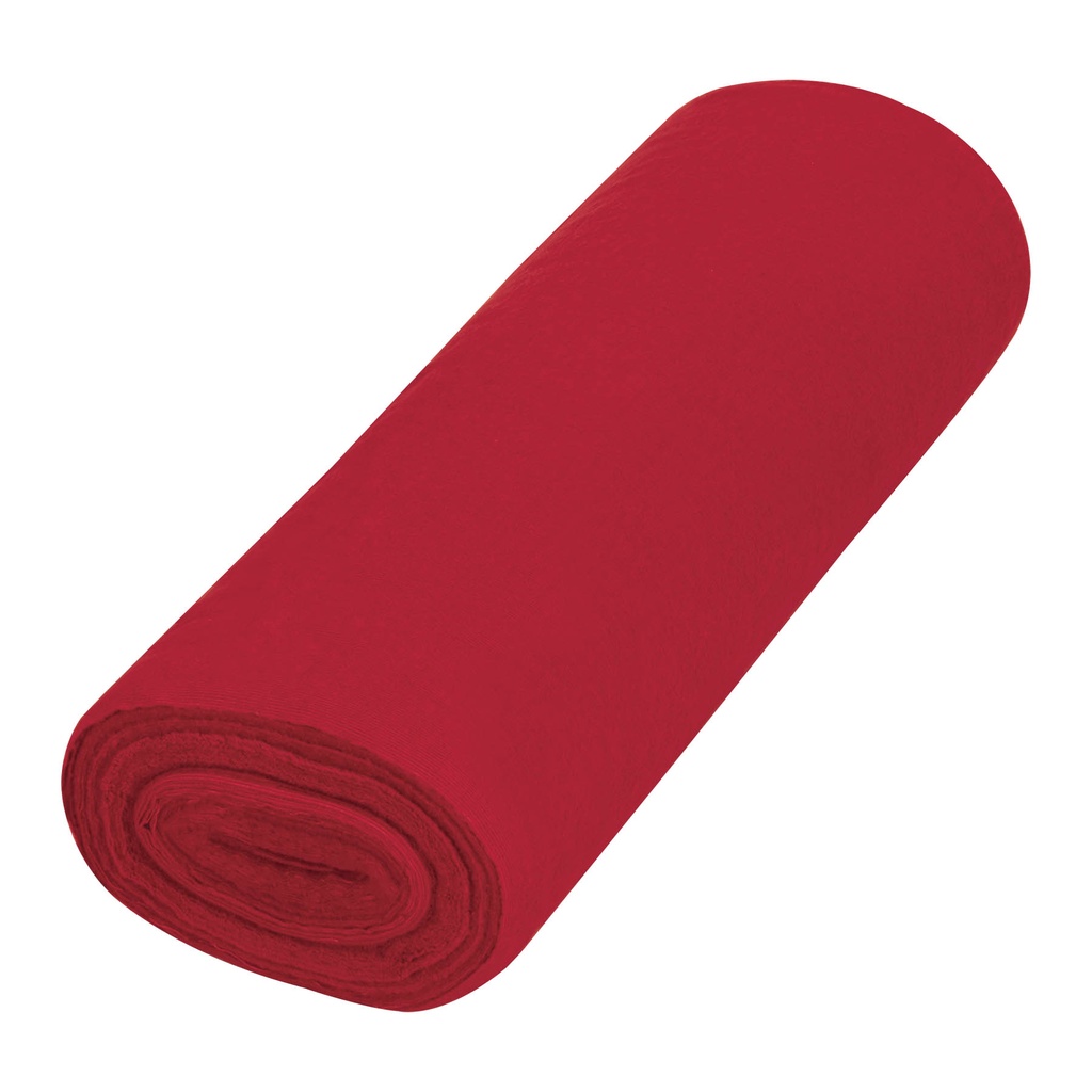 [T56022] Rollo de 25 m de franela roja de algodón, Klintek