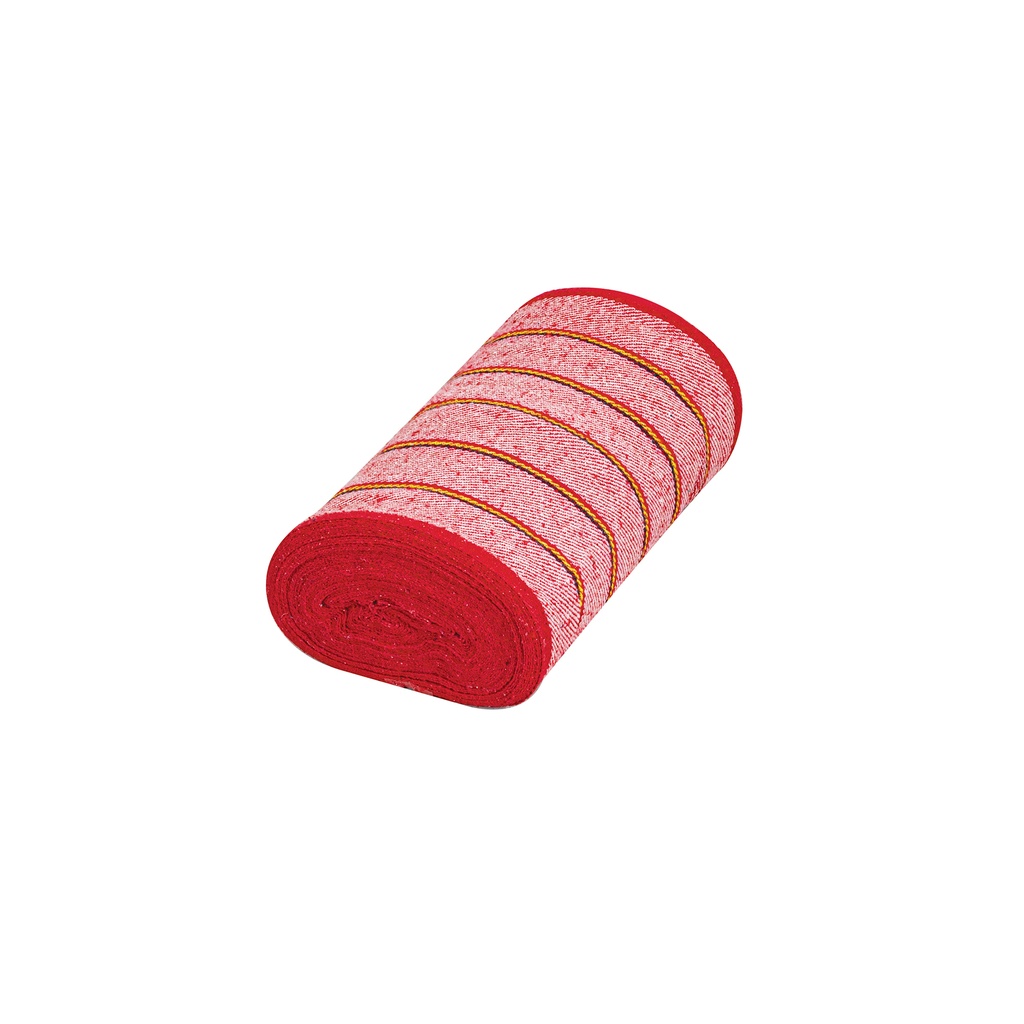 Rollo de 25 m de jerga sarga gruesa roja, Klintek - Pag 604