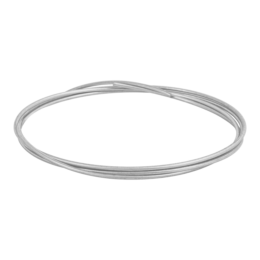 [T45121] Rollo de 30 g de alambre galvanizado calibre 14.5, en bolsa